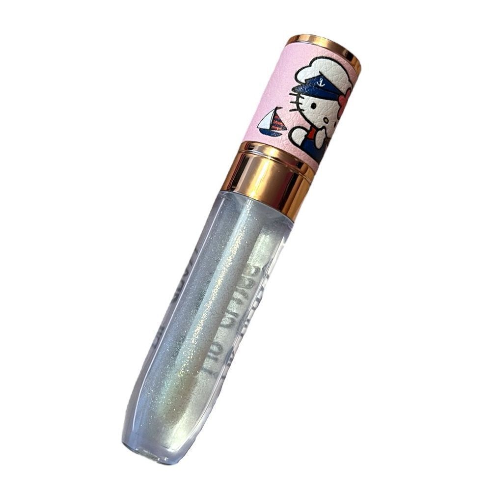 🤯5/$25🤯 Hello Kitty Glimmering Clear Lip Gloss With Silver Sparkle